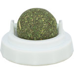 Pelota Catnip con soporte, ø 5 cm