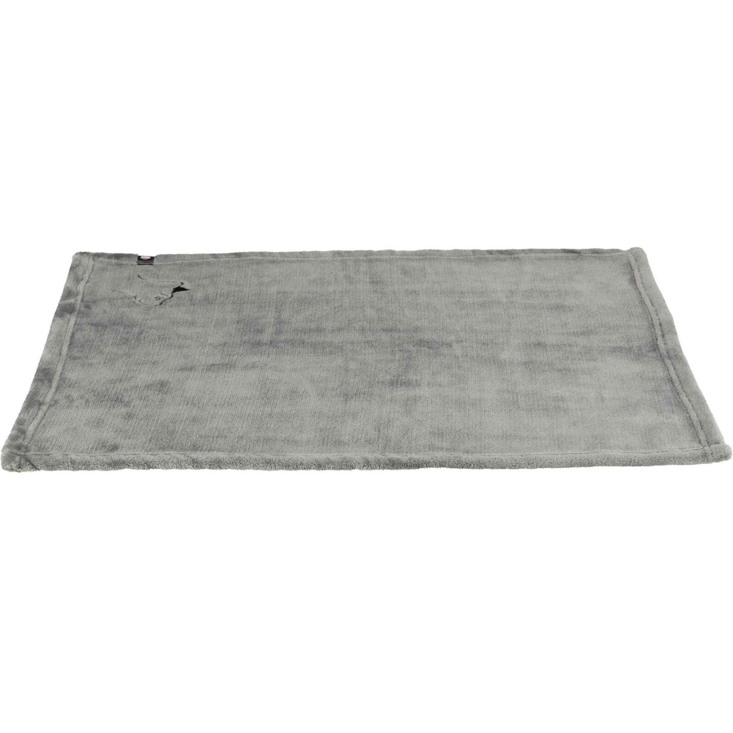 Manta Nilay, felpa, 90 × 70 cm, gris