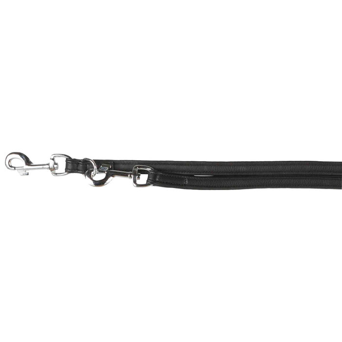 Active Comfort adjustable leash, S–M: 2.00 m/20 mm, black
