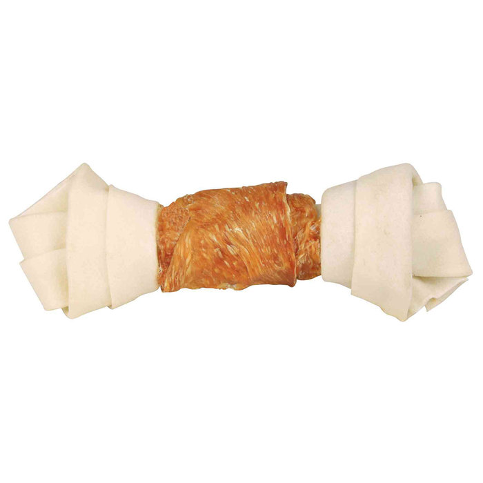 Denta Fun Knotted Chicken Chewing Bone, 25 cm, 220 g