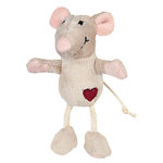 Ratón, Peluche, 11 cm, Beige