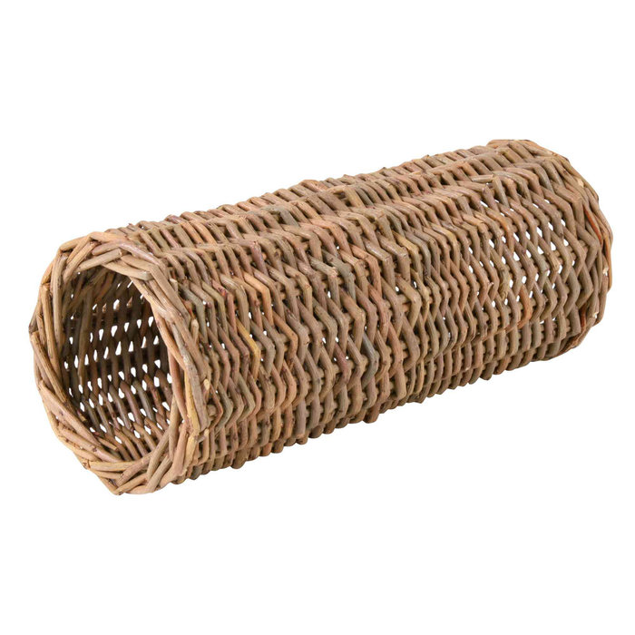 Wicker tunnel for hamsters, ø 10 × 25 cm