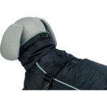 Abrigo de invierno Brizon, L, 62 cm, Negro