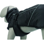 Abrigo de invierno Brizon, L, 62 cm, Negro