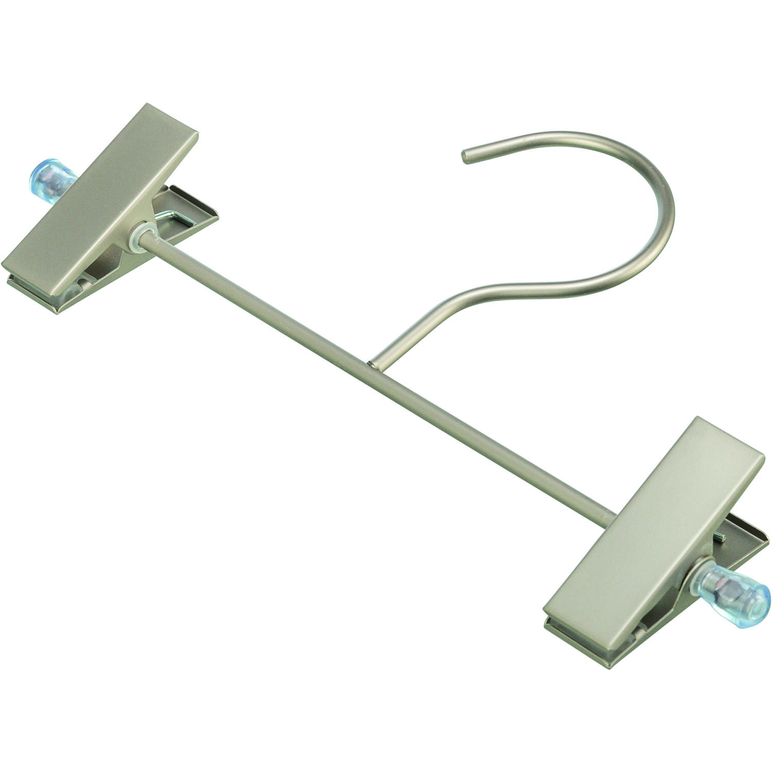 Percha doble, 23 × 11, 5 × 3 cm, plata