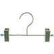 Percha doble, 23 × 11, 5 × 3 cm, plata