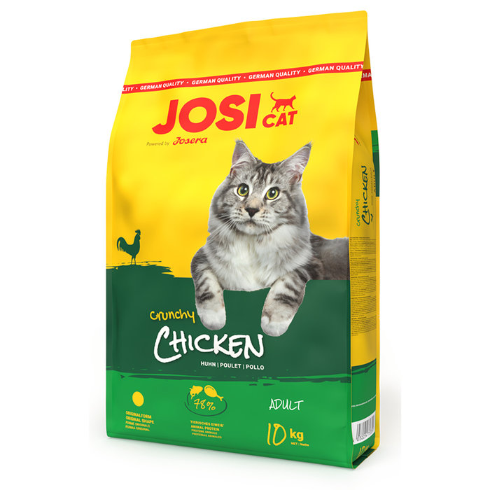 Saco Gato Pollo Crujiente, JOSICAT, 10 kg