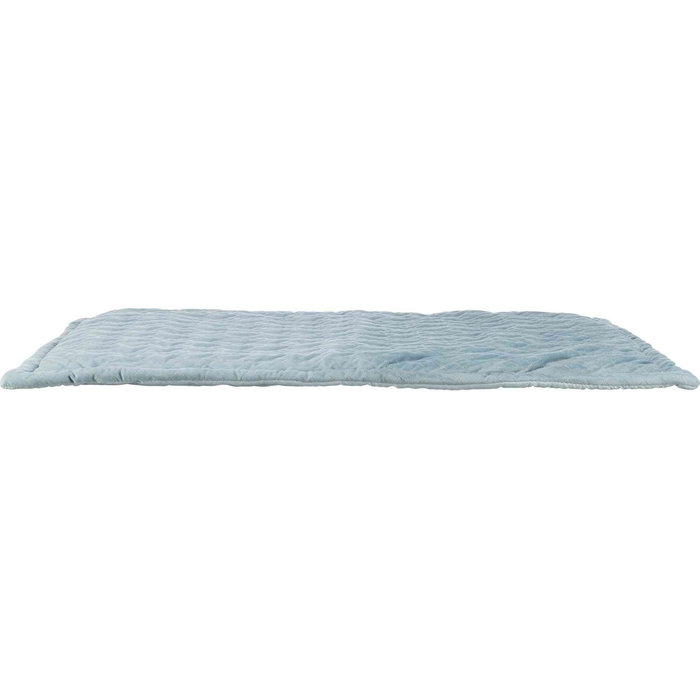 Colchoneta Natalya, cuadrada, 90 × 60 cm, Azul hielo