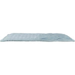 Colchoneta Natalya, cuadrada, 90 × 60 cm, Azul hielo