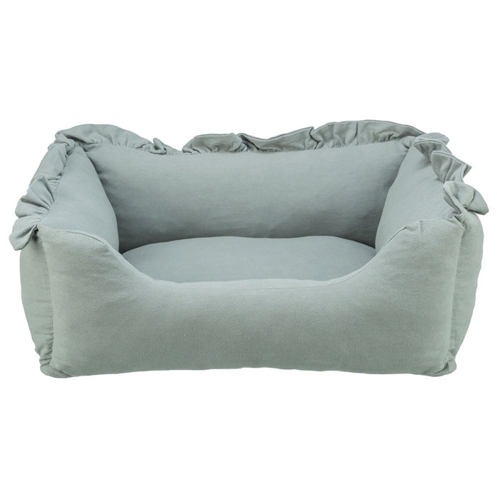 Cama Amelie, cuadrada, 100 × 70 cm, Salvia