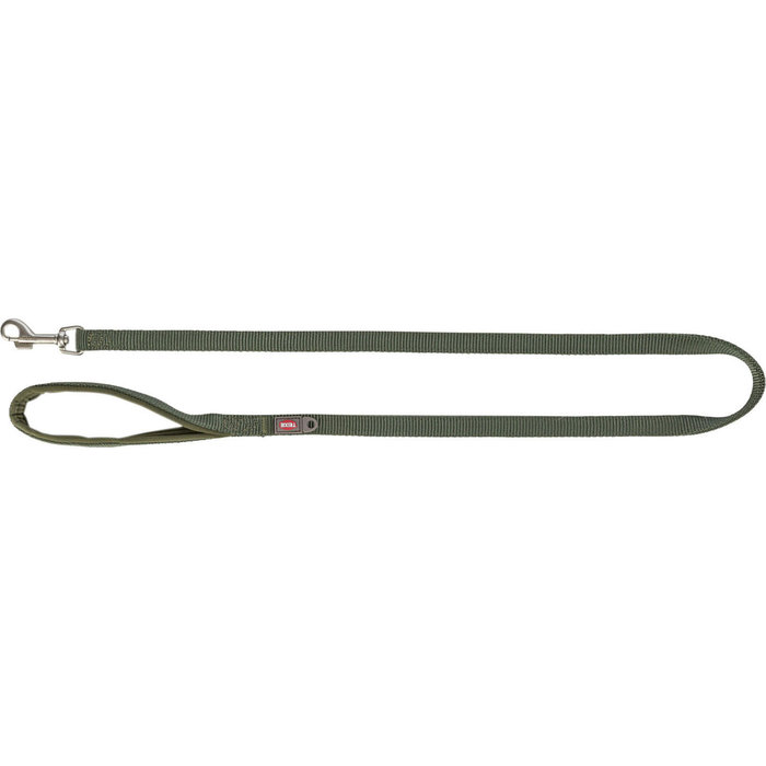 Correa Premium, XS, 1,20 m/10 mm, Oliva-Verde
