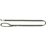 Correa Premium, XS, 1,20 m/10 mm, Oliva-Verde