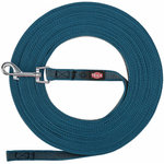 Correa de Rastreo, engomada, S–M, 10 m/15 mm, Azul petróleo