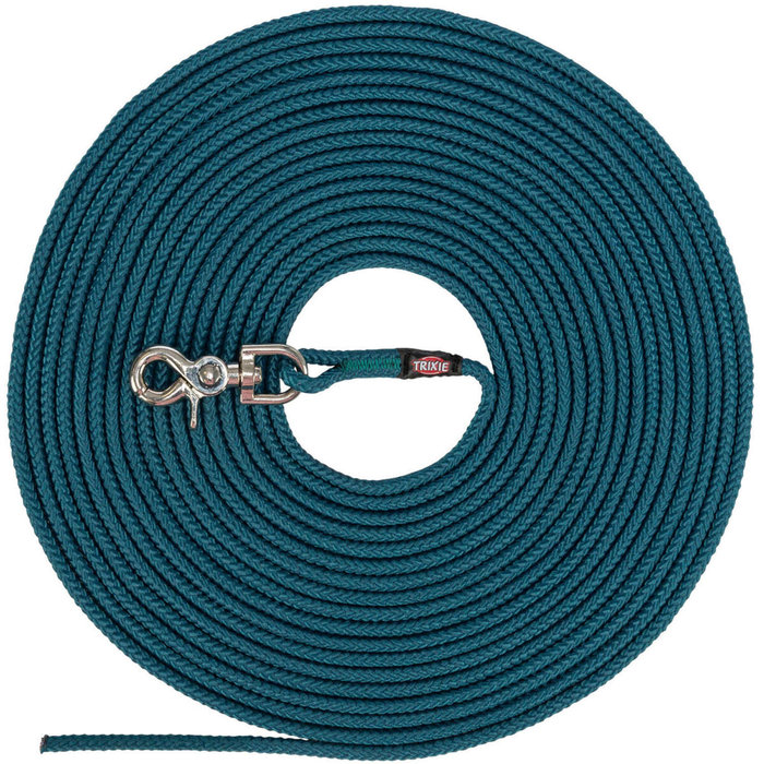 Correa de Rastreo, redonda, S–M, 15 m/ø 6 mm, Azul petróleo