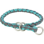 Collar de Entrenamiento Cavo, L–XL, 52–60 cm/ø 18 mm, Aqua/Grafito