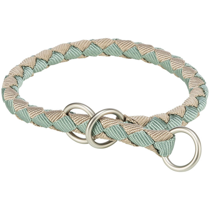 Collar de Entrenamiento Cavo, M–L, 43–51 cm/ø 18 mm, Salvia/Arena