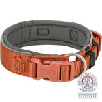 Premium Collar, extra ancho, L, 46–55 cm/50 mm, Óxido/Grafito