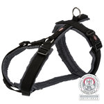 Premium Arnés Trekking, XS–S, 32–38 cm/13 mm, Negro/Grafito