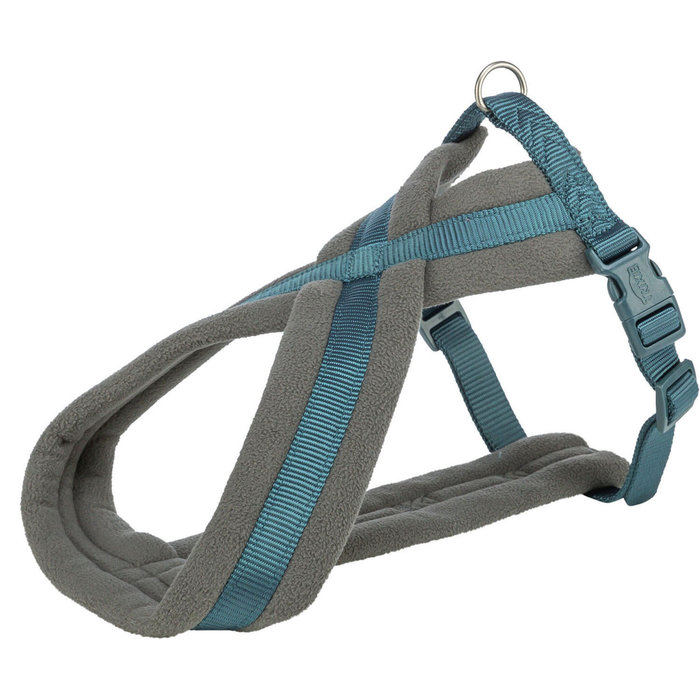 Premium touring harness, M: 45–80 cm/25 mm, petrol