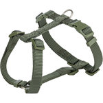 Arnés Premium, L, 60–87 cm/25 mm, Oliva-Verde