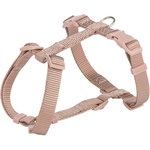 Premium H-harness, L: 60–87 cm/25 mm, blush