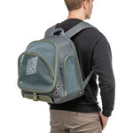 Mochila Lyla, 34 × 22 × 42 cm, Gris/Azul