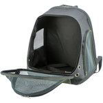 Mochila Lyla, 34 × 22 × 42 cm, Gris/Azul