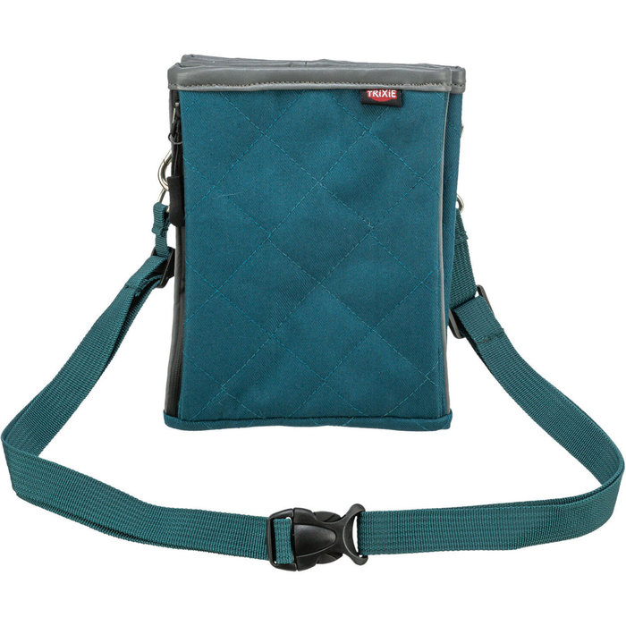 Bolsa de Snacks Twin, 15 × 18 × 2,5 cm, Azul petróleo