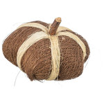 Juguete de coco Calabaza, 9 × 6 cm