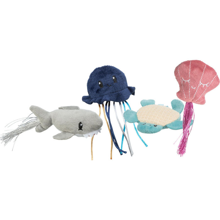 Animales marinos, peluche, 5–8 cm, surtido