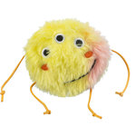 Monstruo, peluche, 10 cm, Naranja/Amarillo