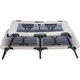 Tumbona para perros, 120 × 19 × 70 cm, Beige/Negro