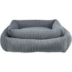 Cama Livia, 80 × 60 cm, Gris