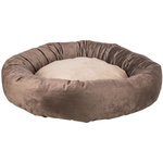 Cama Lionel, ø 60 cm, Marrón/Beige