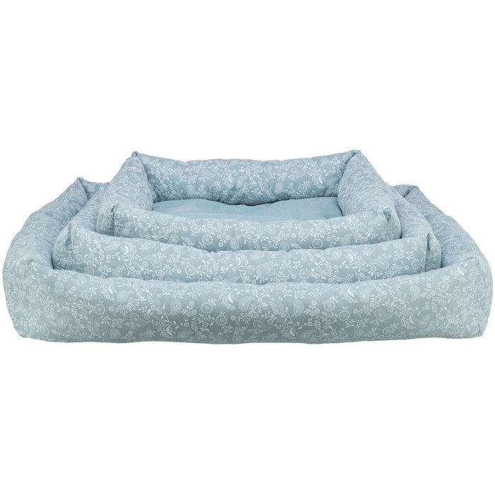 Cama Flora, 75 × 60 cm, Azul claro
