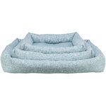 Cama Flora, 75 × 60 cm, Azul claro
