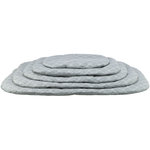 Cojín Jessie, 65 × 50 cm, Gris/Blanco