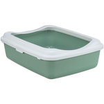 Bandeja Higiénica Classic, 37 × 15 × 48 cm, Salvia/Blanco