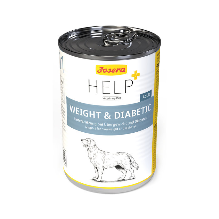 Lata Línea Veterinaria Perro Sobrepeso y Diabetes, JOSERA HELP, 400g