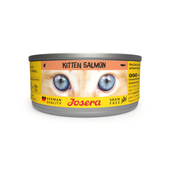 Lata Gato Kitten de Salmón, JOSERA, 85 g