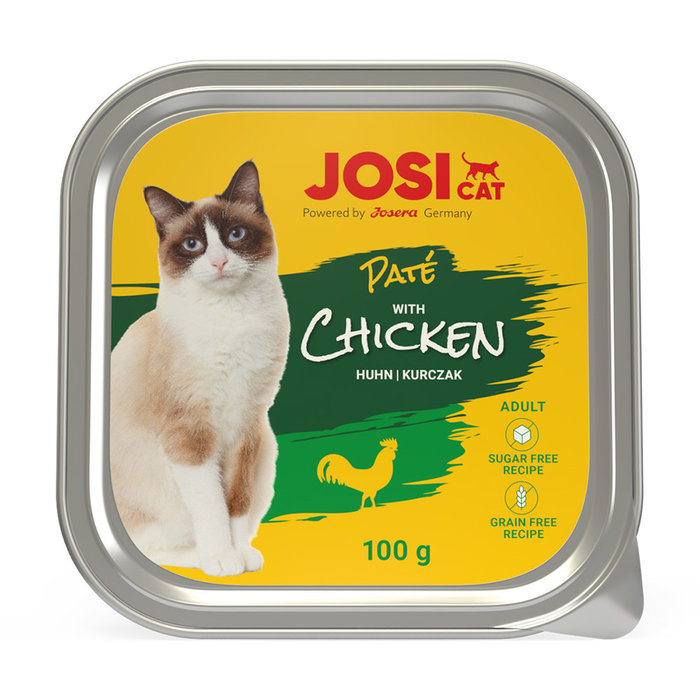 JosiCat Paté con Pollo, 100 g