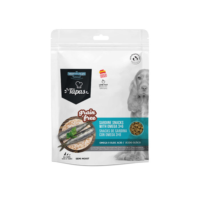 Tapas sin Cereales, MEDITERRANEAN, de Sardina, 150 g