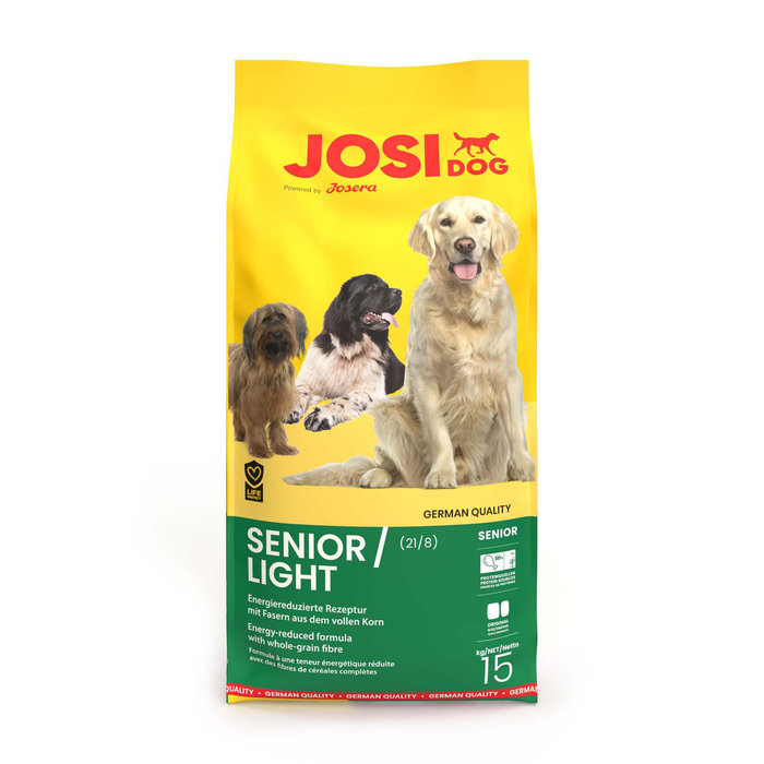 Saco Perro Senior / Light, JOSIDOG, 15 kg