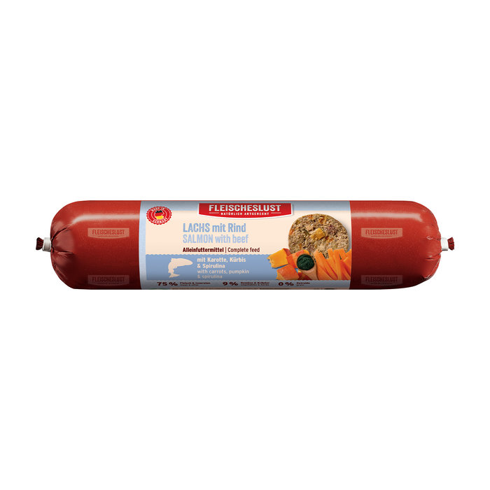 Salmon with beef, 800g