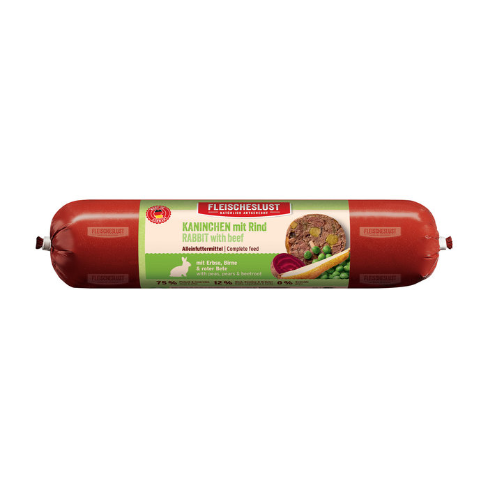 Rabbit with beef, 800g