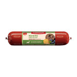 Salchicha de Caza con Ternera, patatas y arándanos para Perros, 400 g