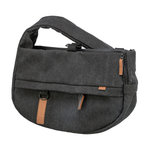 BE NORDIC Bolsa Ingrid, 35 × 25 × 13 cm, negro
