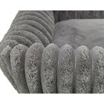 Cama Lonni, felpa, rectangular, 100 × 70 cm, gris