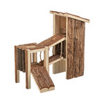 Área de Juego para ratón/hamster, madera, 32 × 19 × 29 cm