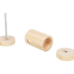 Rulo Snacks, madera, ø 6 × 11 cm